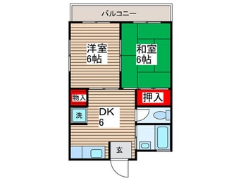 間取図 平井優和レジデンス
