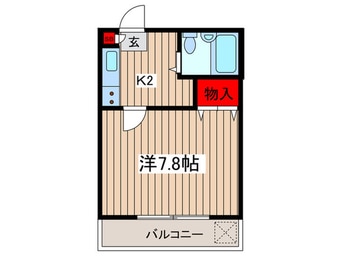 間取図 第１０オカダビル