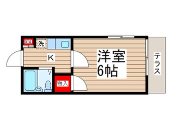 間取図 ハイムYUTAKA