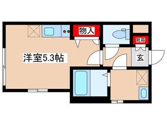 間取図 フォレストメゾンパ－シモンⅠ