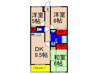間取図 グランド－ル