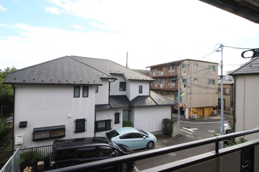 室内からの展望 ドエルカルミアＢ