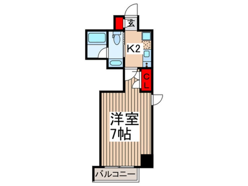 間取図 Psクレスト桜木町