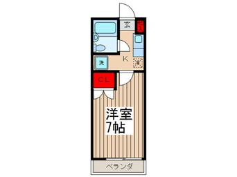 間取図 高坂第2コーポ