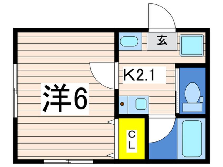 間取図 ノーブル竹之丸