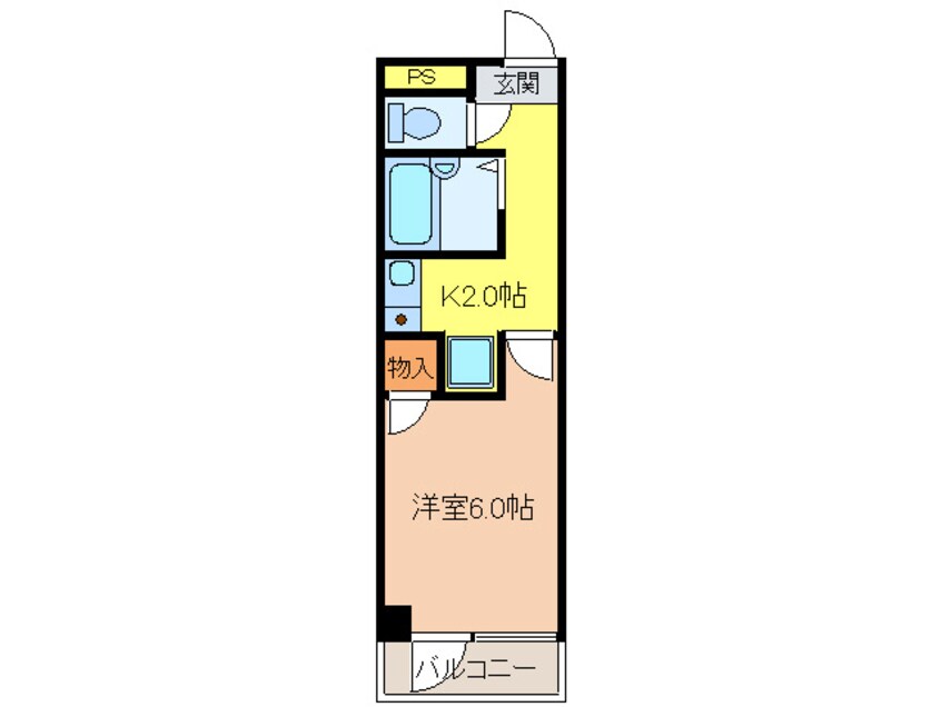 間取図 アスパ小石川