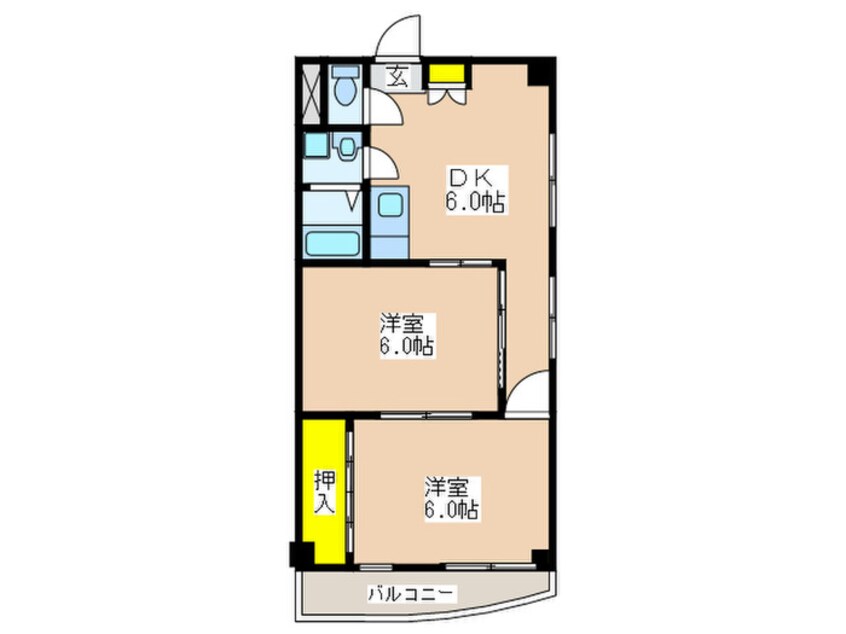 間取図 第３小池ビル