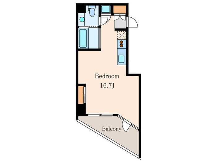間取り図 カスタリア広尾