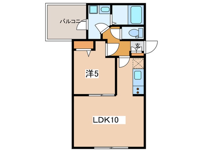 間取り図 コンフォシード東坂下