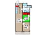 東海浦和マンション（510） 2LDKの間取り