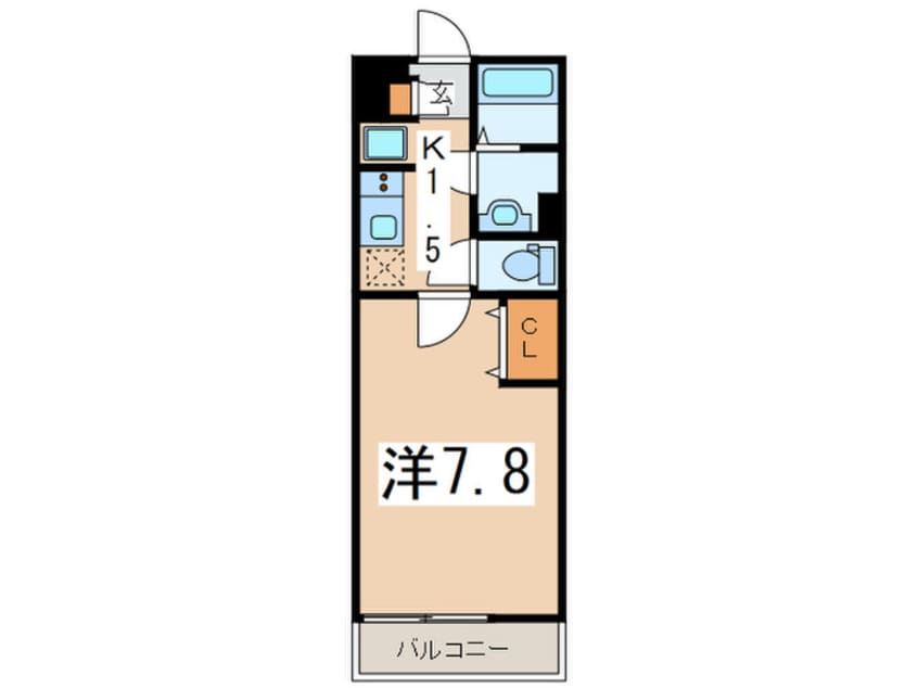 間取図 リブリ・ホルテンズィー