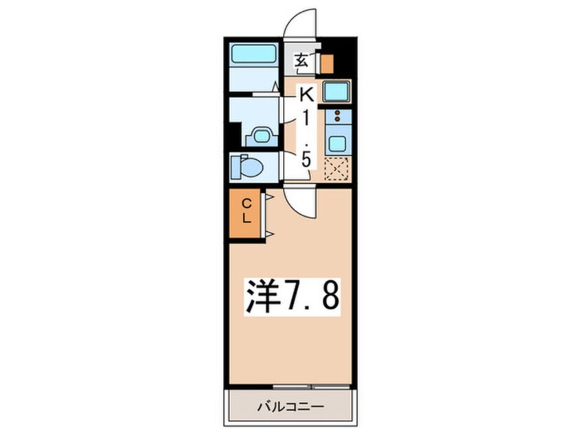 間取図 リブリ・ホルテンズィー