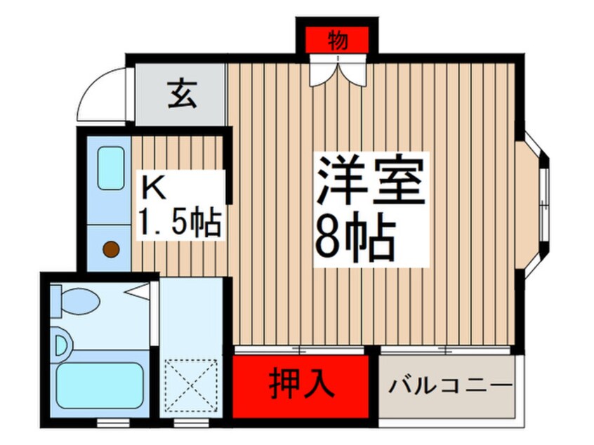 間取図 キャッスル阿蘇