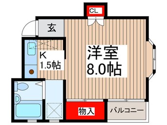 間取図 キャッスル阿蘇