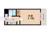 シティコトブキ 1Kの間取り