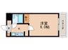 シティコトブキ 1Kの間取り