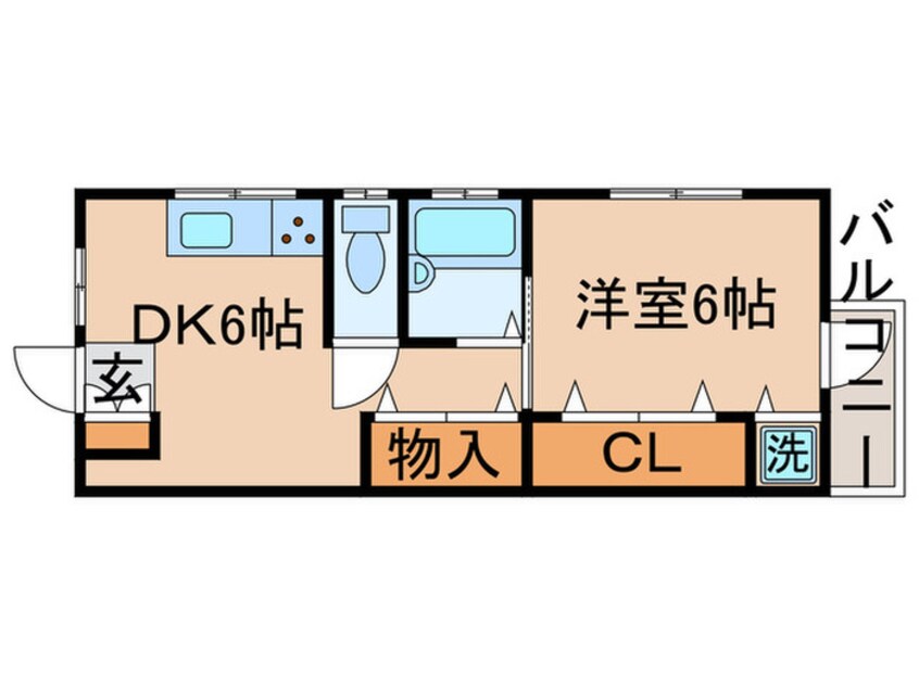 間取図 内の橋ビル