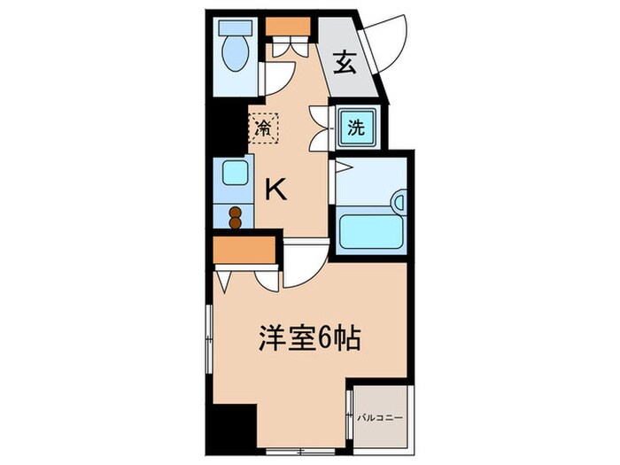 間取り図 フォルトゥナ文京後楽園(1001)