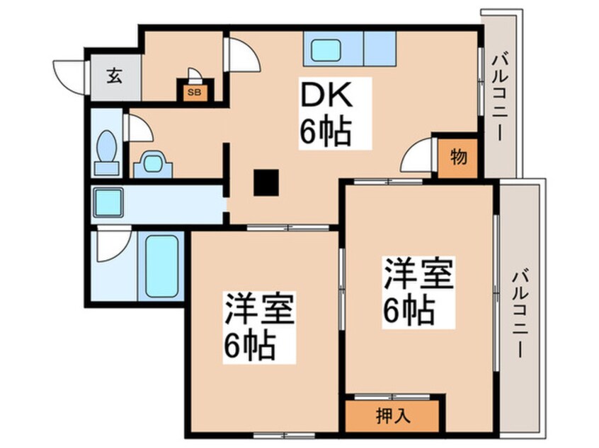 間取図 メゾン伊東