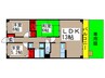 アルカンシエール 3LDKの間取り