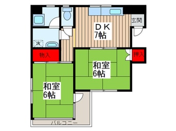 間取図 東十条藤巻ビル