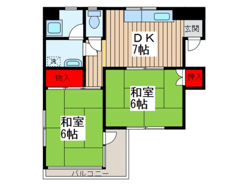 間取図 東十条藤巻ビル