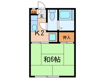 間取図 フォ－ブル自由ヶ丘