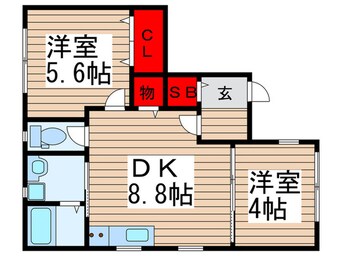 間取図 アート・フル東村山サクセス