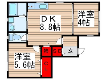 間取図 アート・フル東村山サクセス