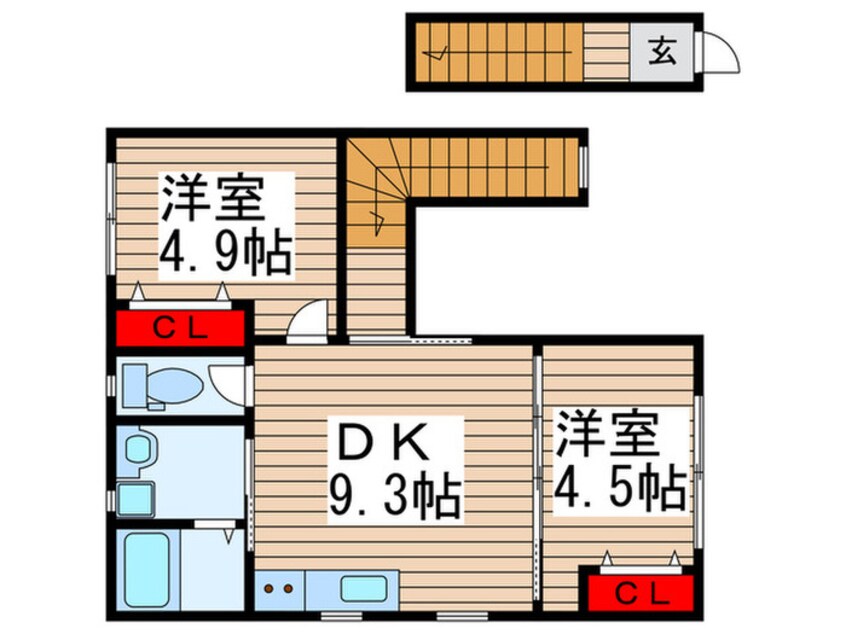 間取図 アート・フル東村山サクセス