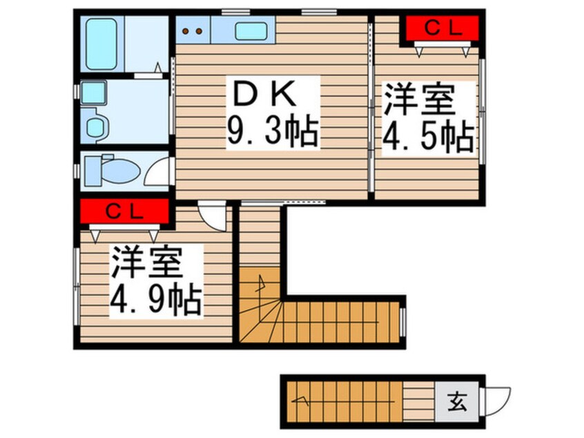 間取図 アート・フル東村山サクセス