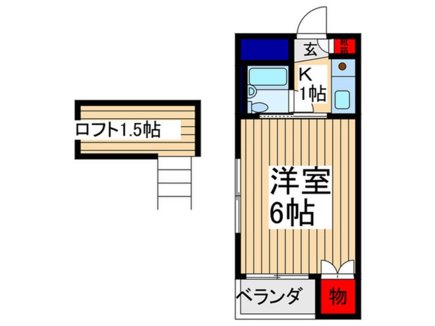 間取図 モアクレスト根岸台Ａ棟