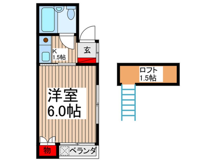 間取図 モアクレスト根岸台Ａ棟