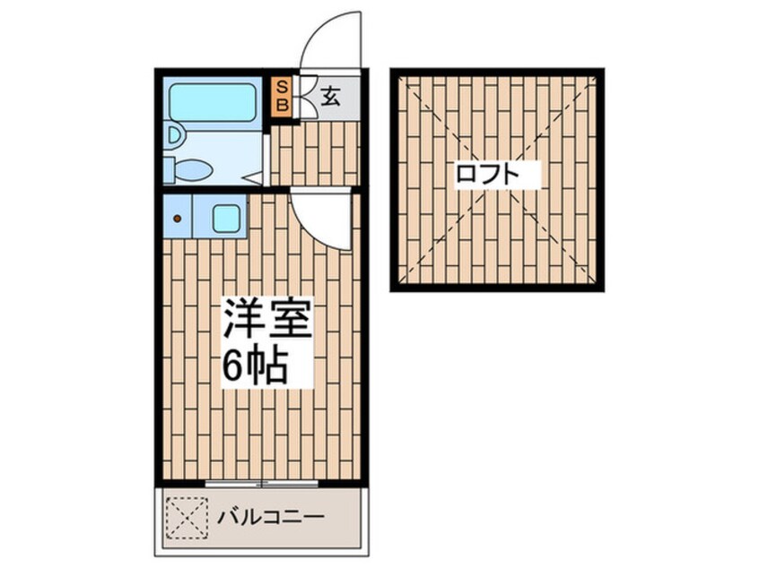 間取図 PISO大井