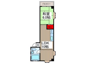 間取図 ソレイユⅢ