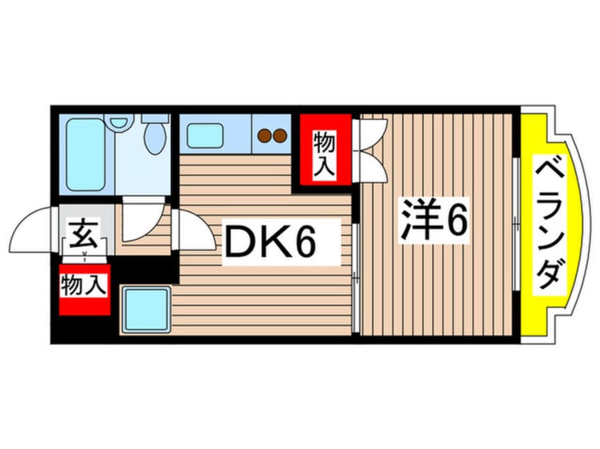 間取図 ＥＪアパートメント