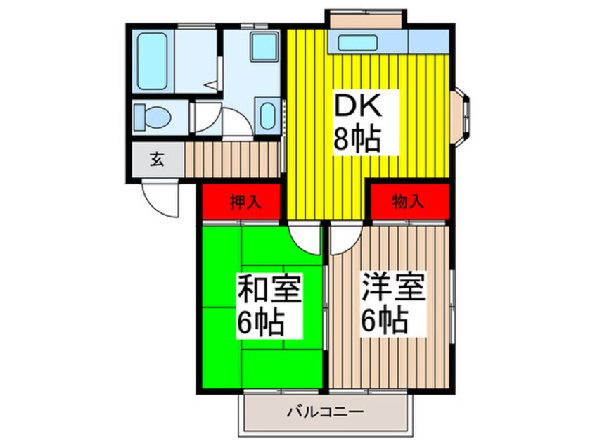 間取図 木崎ハイツ