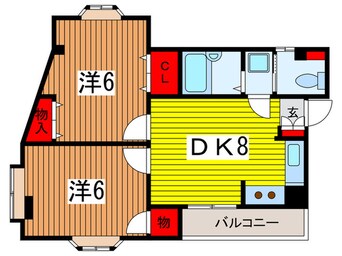 間取図 本太ツインパレス