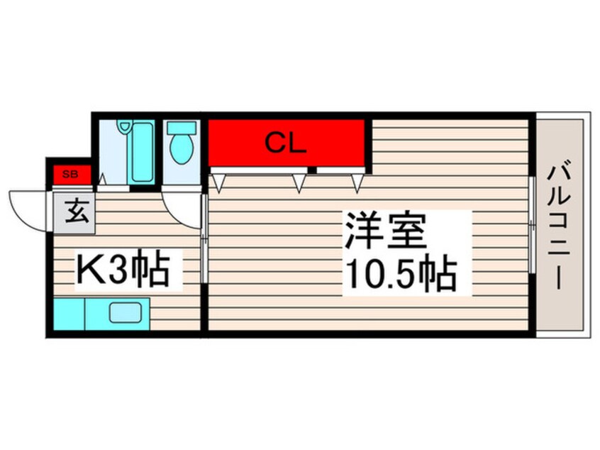 間取図 遠藤マンション