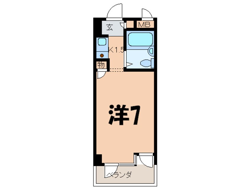 間取図 ＣＫすずかけ台