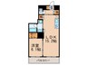 THE TOKYO TOWERS MID TOWER(8F) 1LDKの間取り