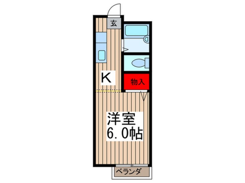 間取図 ルミエールK