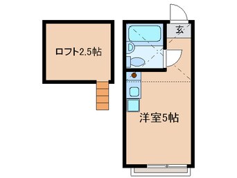 間取図 キングスガ－デン神楽坂