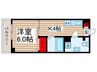 行徳マンション(3019) 1Kの間取り