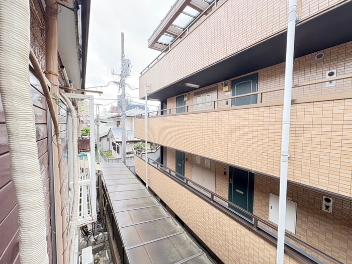 室内からの展望 桜道コーポ