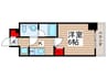 S-RESIDENCE松戸Irise 1Kの間取り