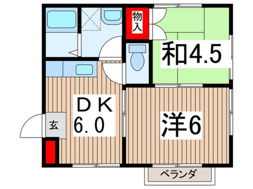 間取図 アズ－リ－雅