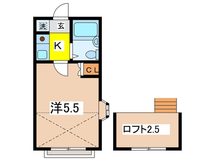 間取り図 サンハイツ昭代
