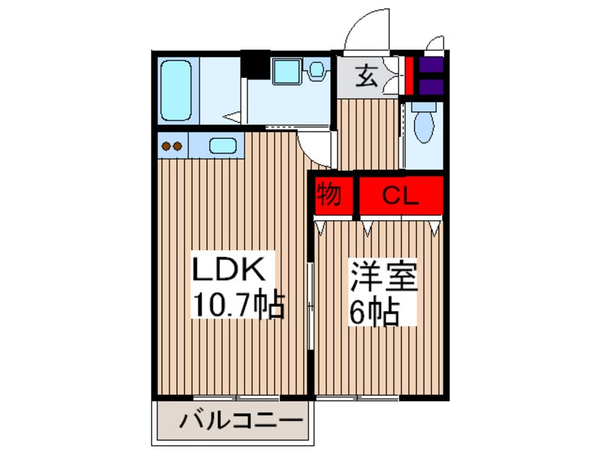 間取図 ロイヤルパ－ク