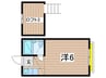 多摩ロイヤルハイツＡ 1Rの間取り